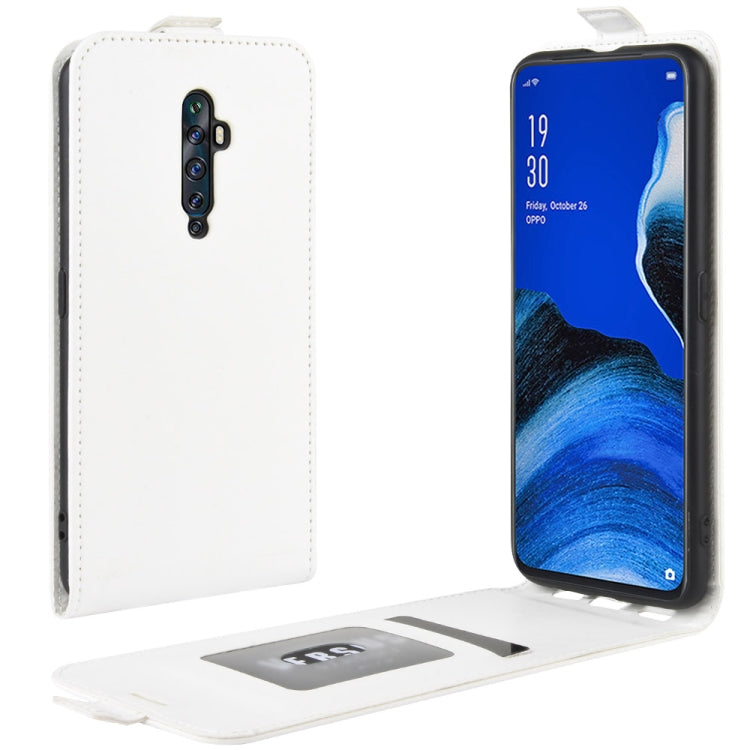 For Oppo Reno2 F / Reno2 Z  Crazy Horse Vertical Flip Leather Protective Case