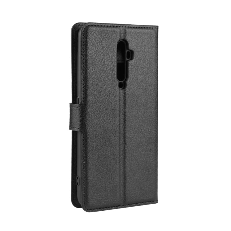 For Oppo Reno2 F / Reno2 Z Litchi Texture Horizontal Flip Leather Case with Wallet & Holder & Card Slots