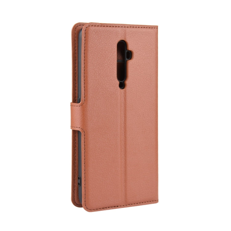 For Oppo Reno2 F / Reno2 Z Litchi Texture Horizontal Flip Leather Case with Wallet & Holder & Card Slots