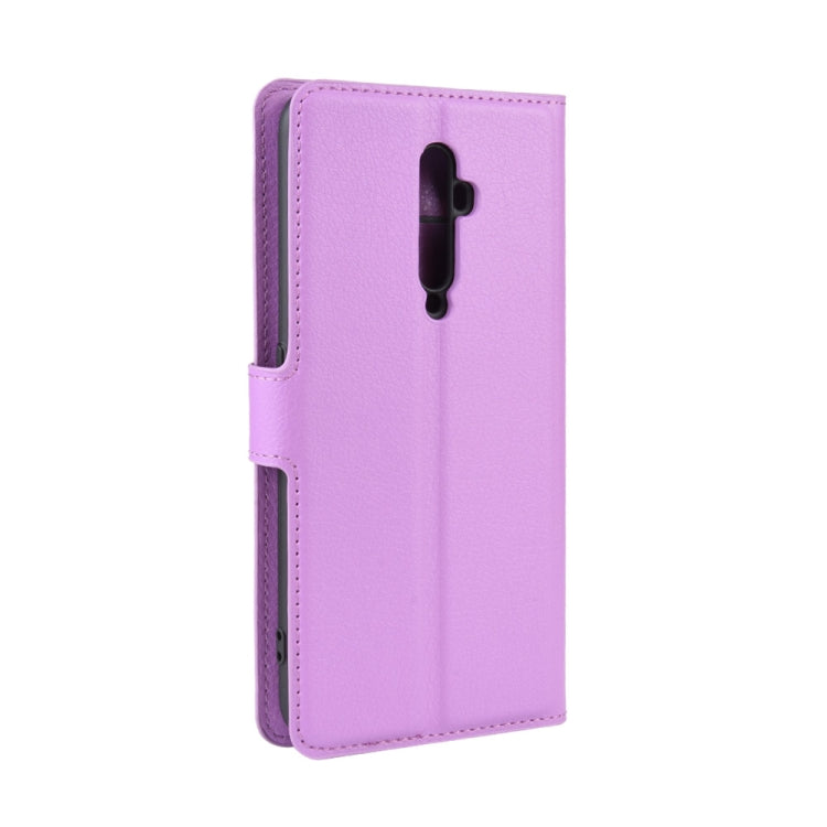 For Oppo Reno2 F / Reno2 Z Litchi Texture Horizontal Flip Leather Case with Wallet & Holder & Card Slots