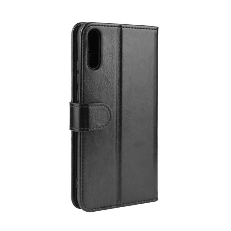 For Huawei Enjoy 10 R64 Texture Single Fold Horizontal Flip Leather Case with Holder & Card Slots & Wallet