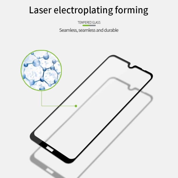 For Xiaomi Redmi Note 8T MOFI 9H 2.5D Full Screen Tempered Glass Film(Black)
