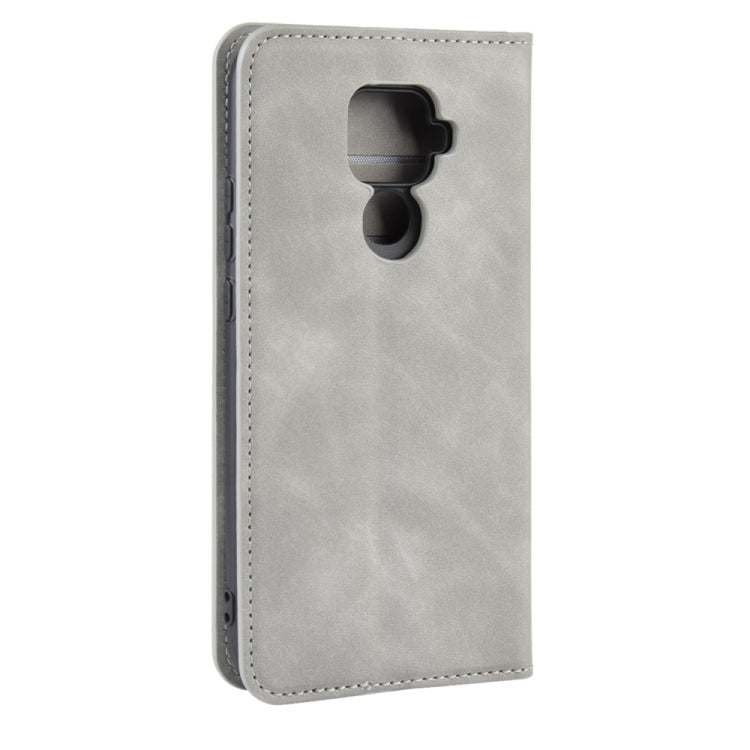 For Huawei Mate 30 Lite / Nova 5Z Retro-skin Business Magnetic Suction Leather Case with Purse-Bracket-Chuck