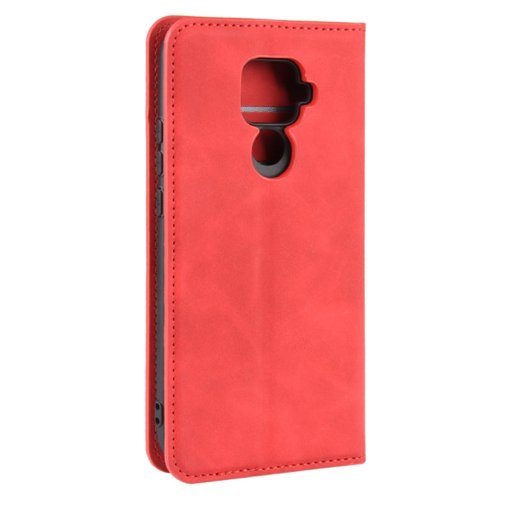 For Huawei Mate 30 Lite / Nova 5Z Retro-skin Business Magnetic Suction Leather Case with Purse-Bracket-Chuck