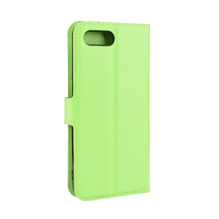 For Oppo Reno A Litchi Texture Horizontal Flip Leather Case with Wallet & Holder & Card Slots