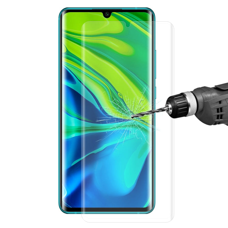 For XIAOMI MI CC9 Pro / MI Note 10 Global ENKAY Hat-Prince 0.26mm 9H 3D Explosion-proof Full Screen Curved Heat Bending Tempered Glass Film