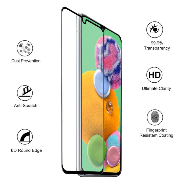 For Galaxy A90 5G / A70s ENKAY Hat-Prince 0.26mm 9H 6D Curved Full Screen Tempered Glass Film