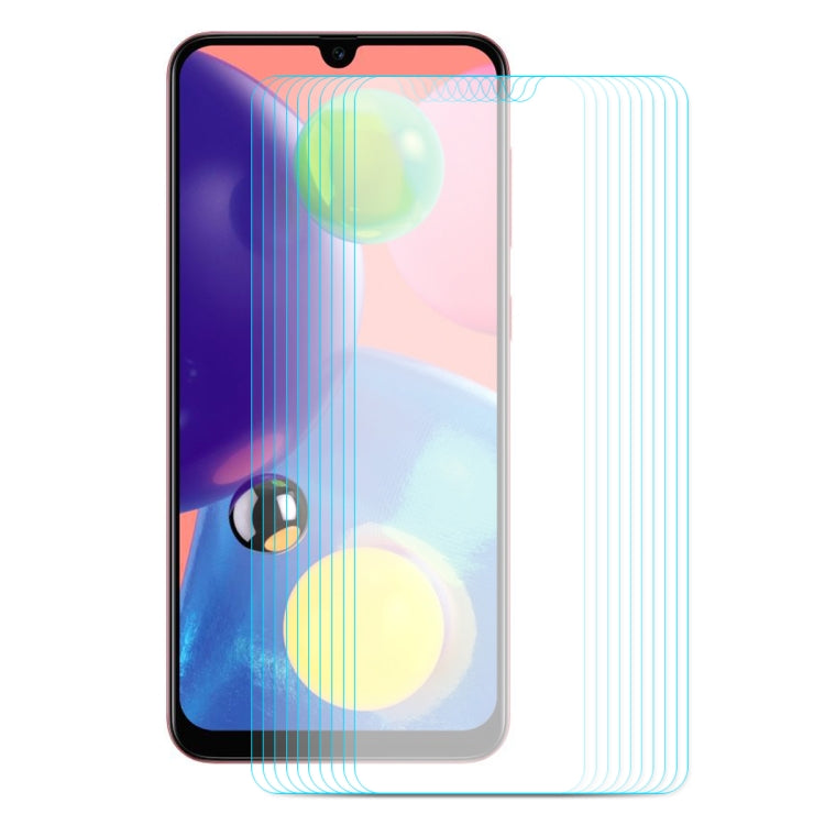 For Samsung Galaxy A70s 10 PCS ENKAY Hat-prince 0.26mm 9H 2.5D Curved Edge Tempered Glass Film