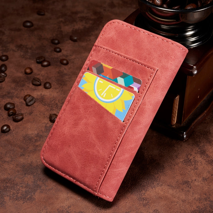 For iPhone XS Max Retro Magnetic Detachable Horizontal Flip Leather Case with Card Slots & Wallet & Photo Frame