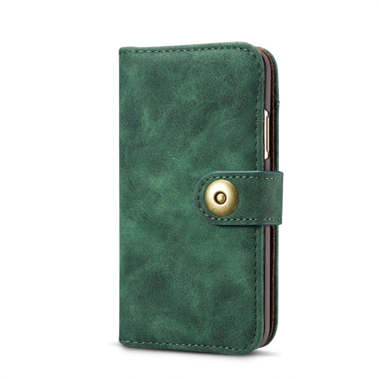 For iPhone XS Max Retro Magnetic Detachable Horizontal Flip Leather Case with Card Slots & Wallet & Photo Frame