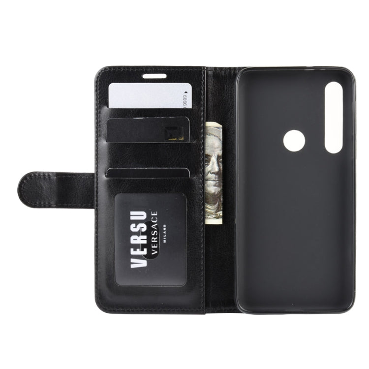 For Motorola One Macro / G8 Play R64 Texture Single Fold Horizontal Flip Leather Case with Holder & Card Slots & Wallet