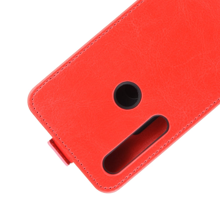 For Motorola One Macro / G8 Play Crazy Horse Vertical Flip Leather Protective Case