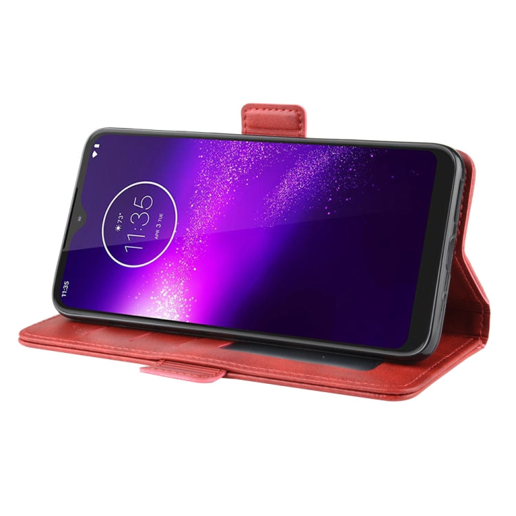 For Motorola One Macro / G8 Play Wallet Stand Leather Cell Phone Case with Wallet & Holder & Card Slots
