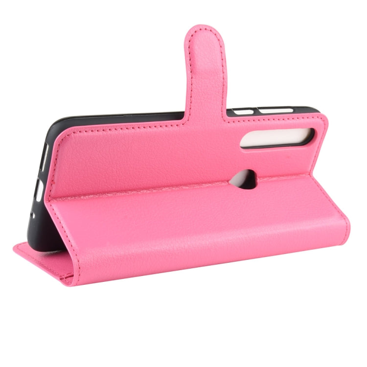 For Motorola One Macro / G8 Play Litchi Texture Horizontal Flip Leather Case with Wallet & Holder & Card Slots