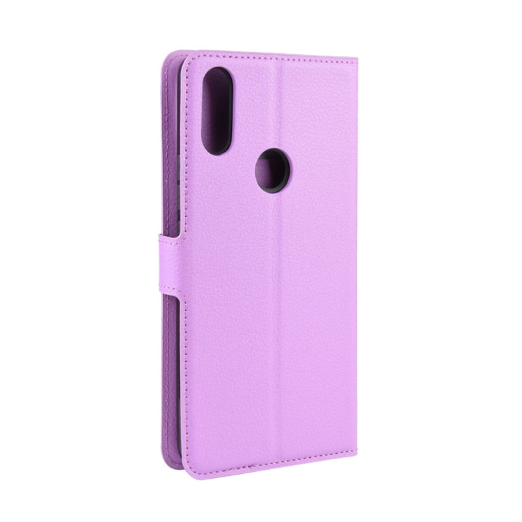 For Alcatel 3V 2019 Litchi Texture Horizontal Flip Leather Case with Wallet & Holder & Card Slots