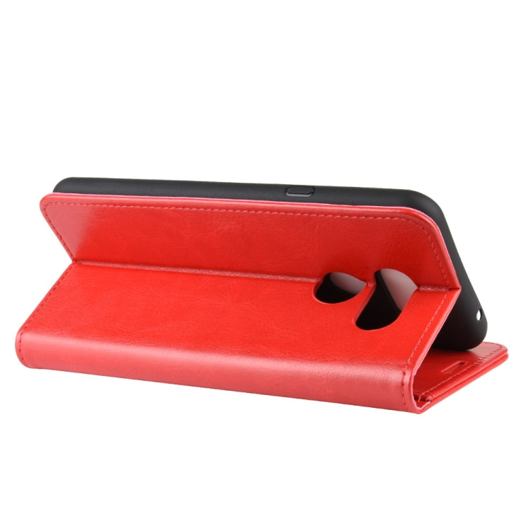 For LG K40S R64 Texture Single Fold Horizontal Flip Leather Case with Holder & Card Slots & Wallet