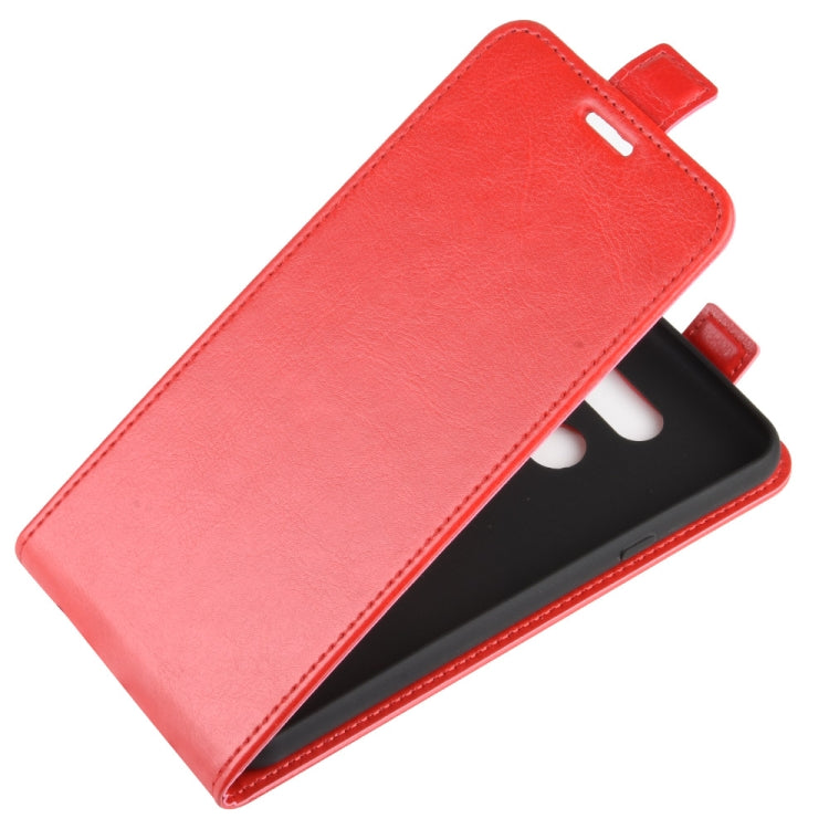For LG K40S Crazy Horse Vertical Flip Leather Protective Case
