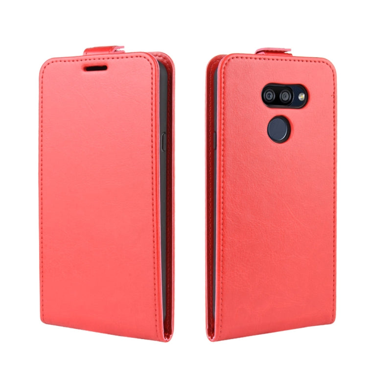For LG K40S Crazy Horse Vertical Flip Leather Protective Case
