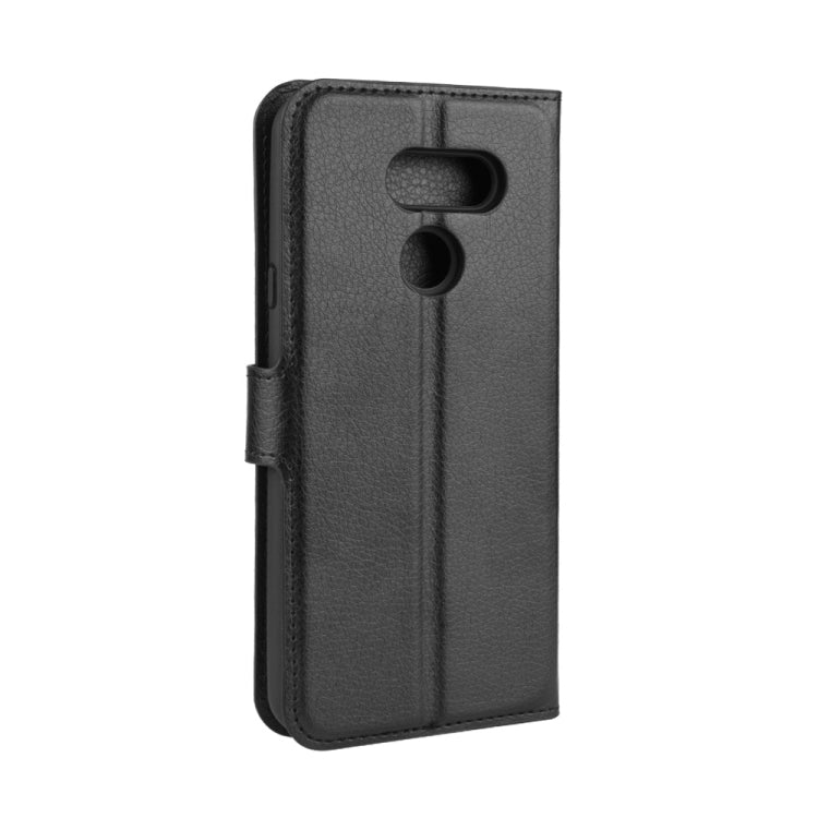 For LG K40S Litchi Texture Horizontal Flip Leather Case with Wallet & Holder & Card Slots