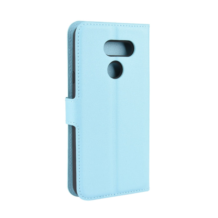 For LG K40S Litchi Texture Horizontal Flip Leather Case with Wallet & Holder & Card Slots