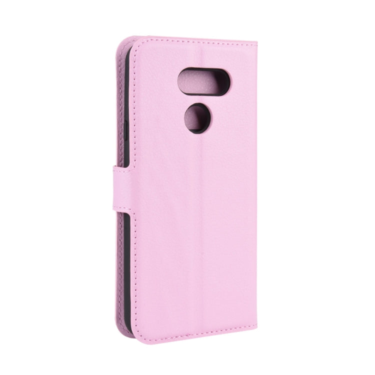 For LG K40S Litchi Texture Horizontal Flip Leather Case with Wallet & Holder & Card Slots