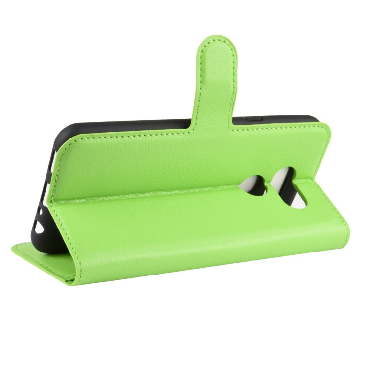 For LG K40S Litchi Texture Horizontal Flip Leather Case with Wallet & Holder & Card Slots