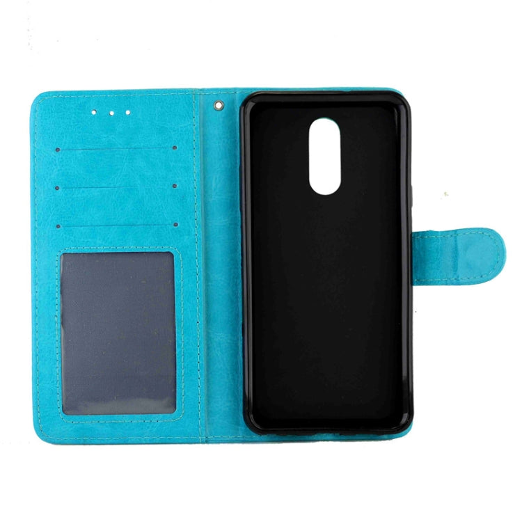 For LG Stylo 5 Crazy Horse Texture Horizontal Flip Leather Case with Holder & Card Slots & Wallet & Photo Frame