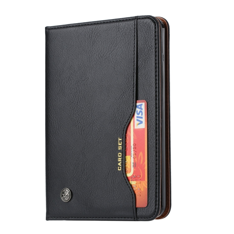 For kindle 2019 Knead Skin Texture Horizontal Flip Leather Case with Photo Frame & Holder & Card Slots & Wallet