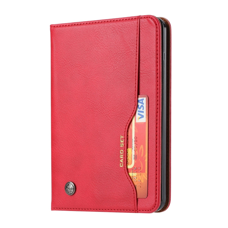 For kindle1234  Knead Skin Texture Horizontal Flip Leather Case with Photo Frame & Holder & Card Slots & Wallet
