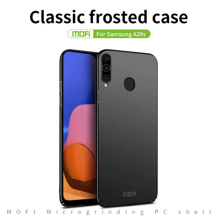 For Galaxy A20S MOFI Frosted PC Ultra-thin Hard Case