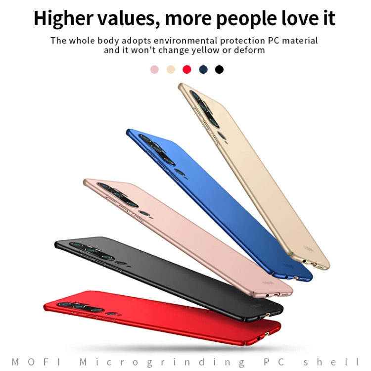For Xiaomi Mi CC9 Pro MOFI Frosted PC Ultra-thin Hard Case