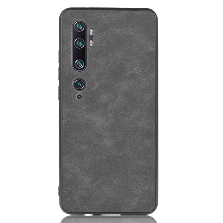 For Xiaomi Mi Note 10 / Note10 Pro / Mi CC9 Pro Shockproof Sheep Skin PC + PU + TPU Case(Light Black)