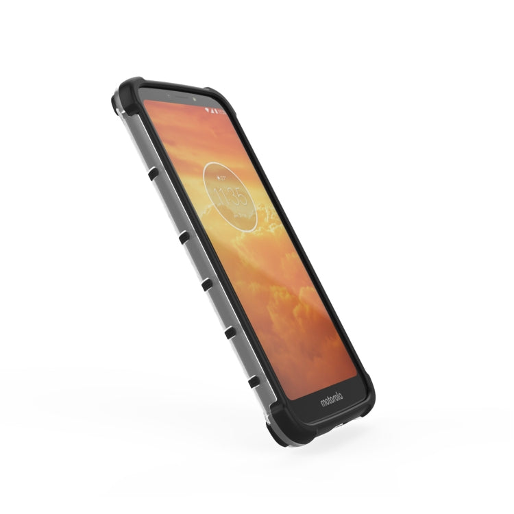 For Motorola Moto E5 Play Go Shockproof Honeycomb PC + TPU Case