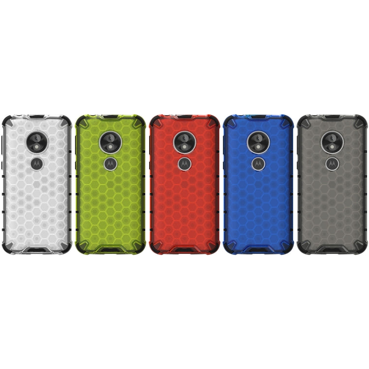 For Motorola Moto E5 Play Go Shockproof Honeycomb PC + TPU Case