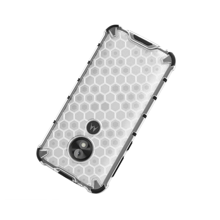 For Motorola Moto E5 Play Go Shockproof Honeycomb PC + TPU Case