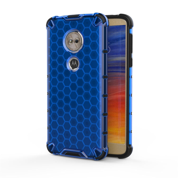 For Motorola Moto G6 Play Shockproof Honeycomb PC + TPU Case