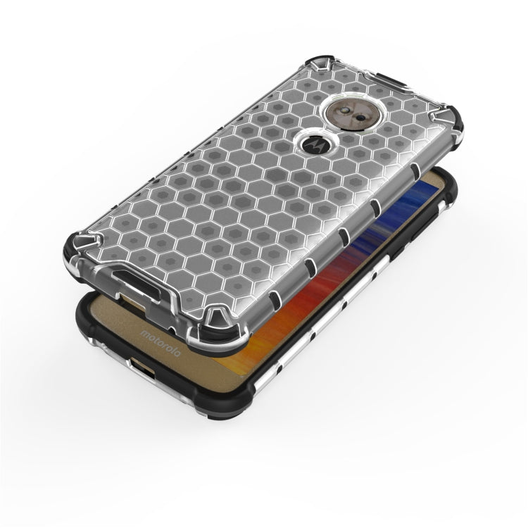For Motorola Moto G6 Play Shockproof Honeycomb PC + TPU Case
