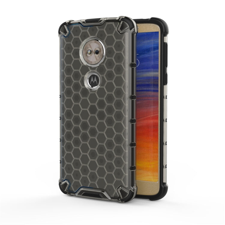 For Motorola Moto G6 Play Shockproof Honeycomb PC + TPU Case