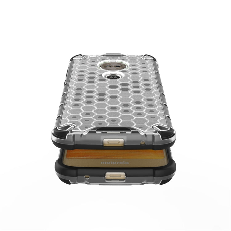 For Motorola Moto G6 Play Shockproof Honeycomb PC + TPU Case