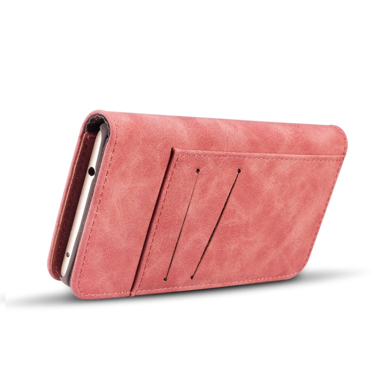 For Huawei P20 Lite Retro Magnetic Detachable Horizontal Flip Leather Case with Card Slots & Wallet & Photo Frame