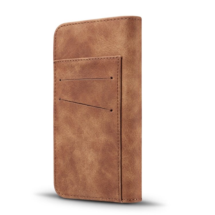 For Huawei P30 Retro Magnetic Detachable Horizontal Flip Leather Case with Card Slots & Wallet & Photo Frame