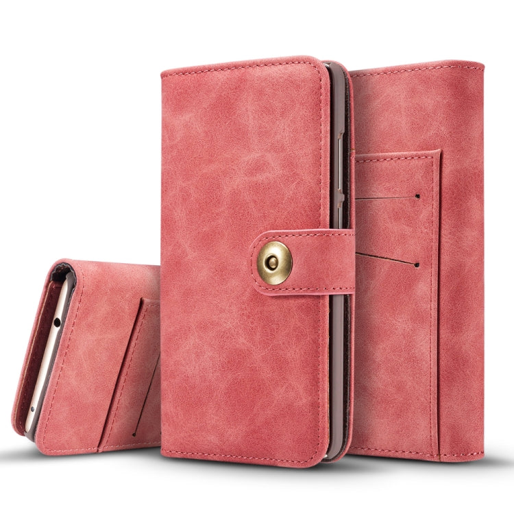 For Huawei P30 Retro Magnetic Detachable Horizontal Flip Leather Case with Card Slots & Wallet & Photo Frame