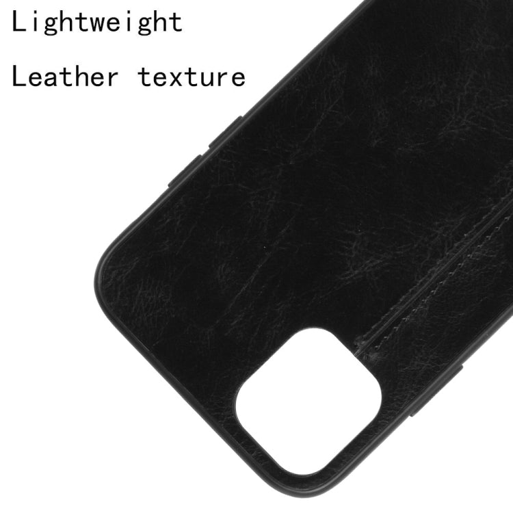 For iPhone 11 Pro Shockproof Sewing Cow Pattern Skin PC + PU + TPU Case
