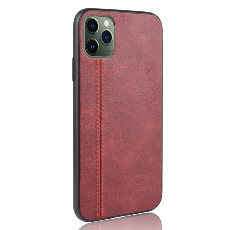 For iPhone 11 Pro Shockproof Sewing Cow Pattern Skin PC + PU + TPU Case