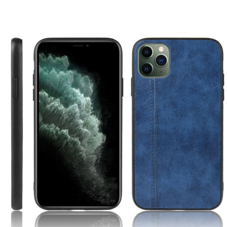 For iPhone 11 Pro Shockproof Sewing Cow Pattern Skin PC + PU + TPU Case