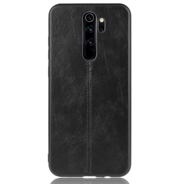 For Xiaomi Redmi Note 8 Pro  Shockproof Sewing Cow Pattern Skin PC + PU + TPU Case