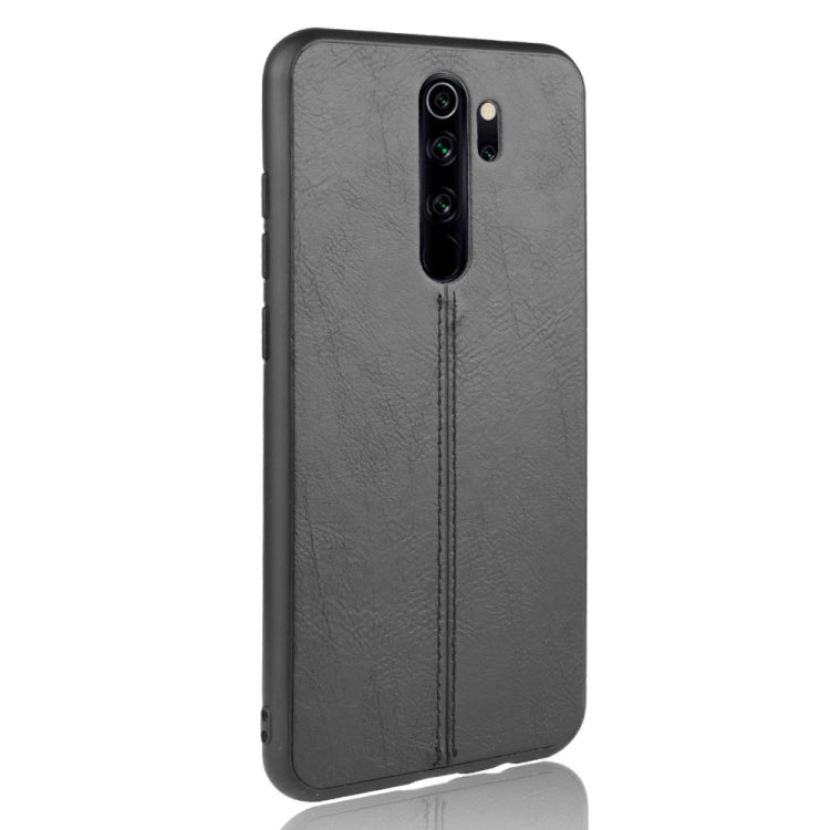 For Xiaomi Redmi Note 8 Pro  Shockproof Sewing Cow Pattern Skin PC + PU + TPU Case
