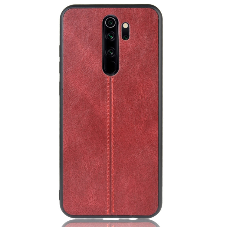 For Xiaomi Redmi Note 8 Pro  Shockproof Sewing Cow Pattern Skin PC + PU + TPU Case