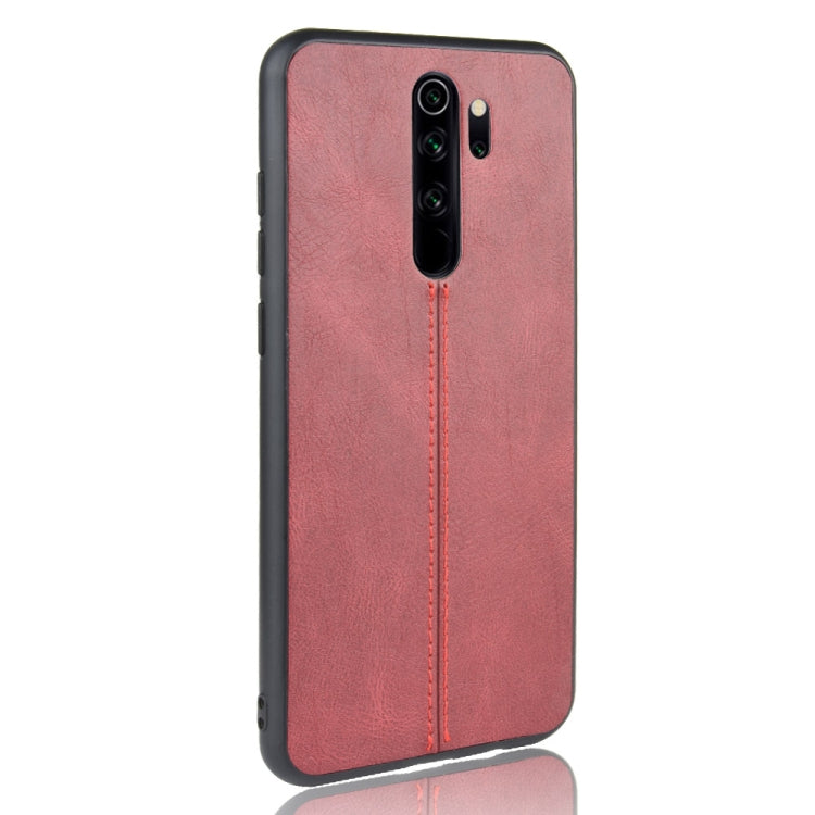 For Xiaomi Redmi Note 8 Pro  Shockproof Sewing Cow Pattern Skin PC + PU + TPU Case