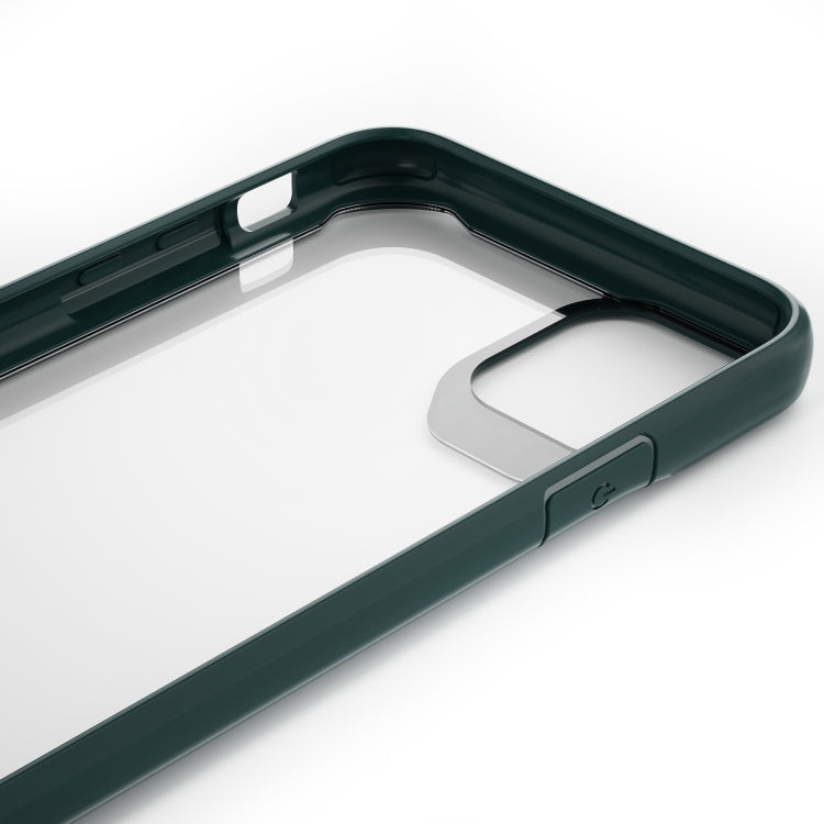 For iPhone 11 Transparent PC + TPU Full Coverage Shockproof Protective Case